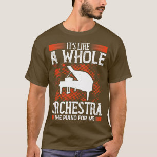 Camiseta El Piano Es Como Toda Una Orquesta