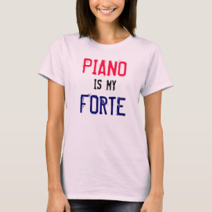 Camiseta El piano es mi Forte
