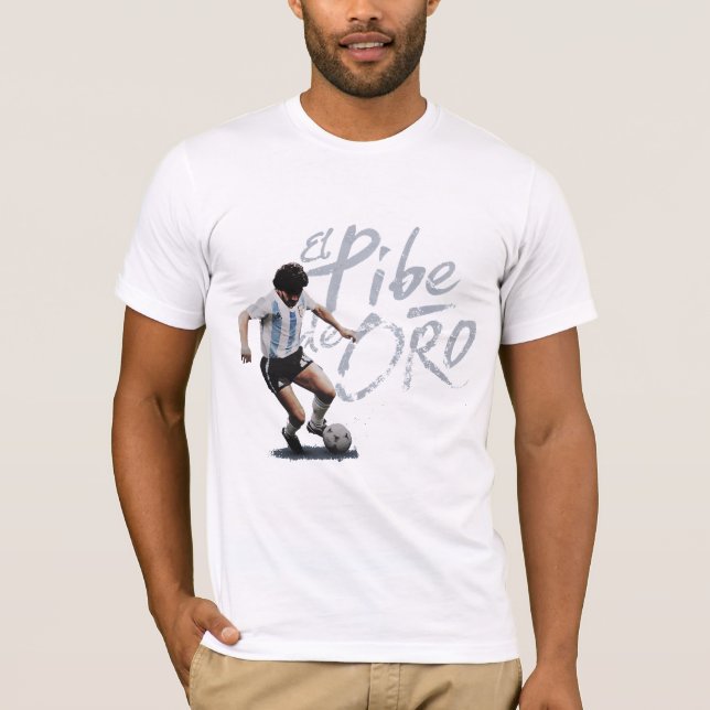 Camiseta El Pibe de Oro - Maradona (Anverso)