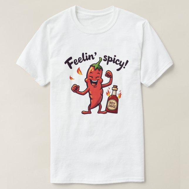 Camiseta El picante pimienta de Feelin (Diseño del anverso)