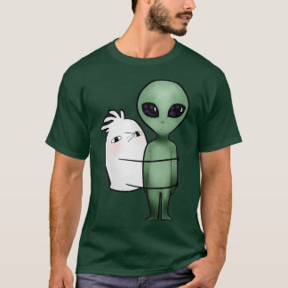 Camiseta El pichón ama a los extraterrestres