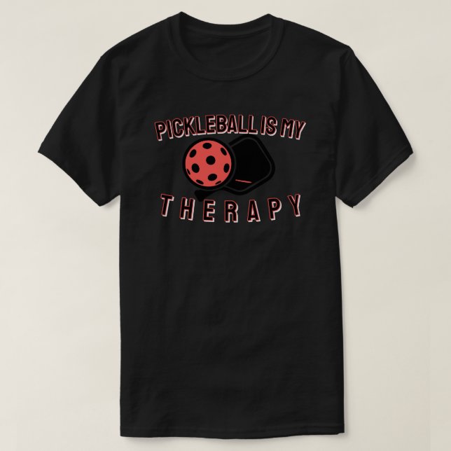 Camiseta El Pickleball Es Mi Terapia (Diseño del anverso)