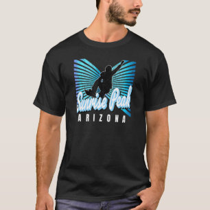 Camiseta El pico del amanecer Bodació Snowboarder