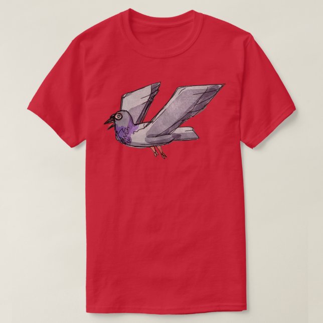 Camiseta El Pidgeon (Diseño del anverso)