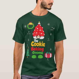 Camiseta el pijama de navidades divertidos de galletas de g