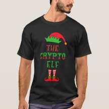 El pijama familiar de Navidad Crypto Elf para comb