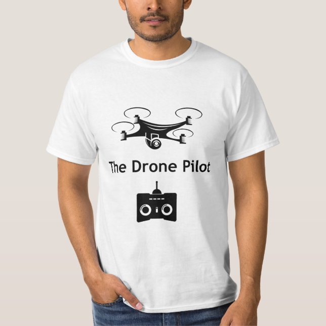 Camiseta El piloto de drones (Anverso)