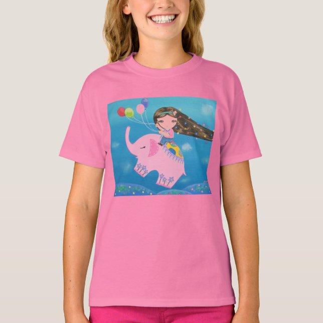 Camiseta El piloto elefante (Anverso)