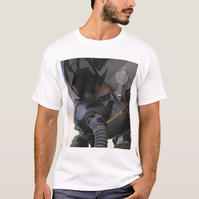 Camiseta El piloto se sienta en su perno A-10 II (Anverso)