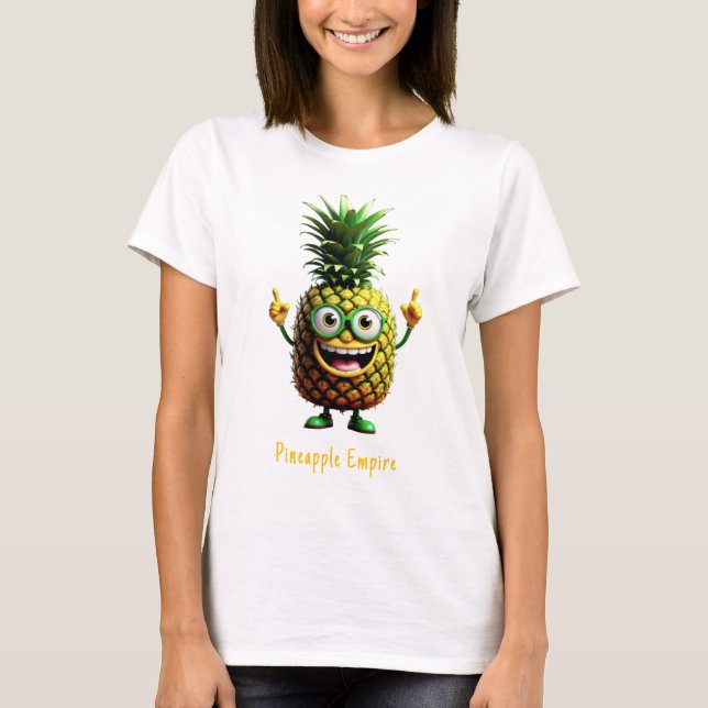 Camiseta El Pinezinador - El Imperio de la Piña (Anverso)