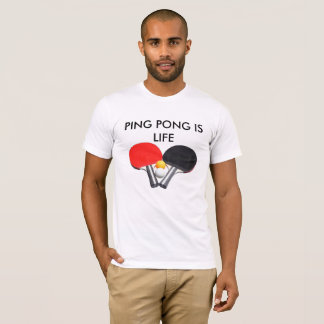 Camiseta El ping-pong es vida
