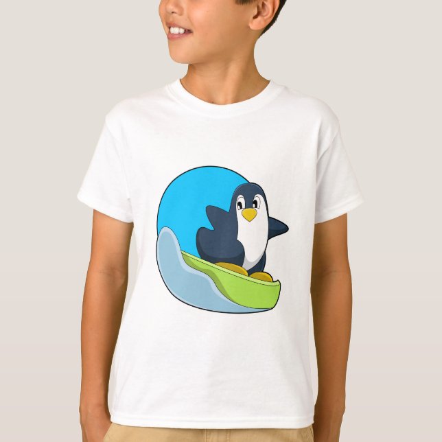 Camiseta El pingüino como snowboard con Sonowboard.PNG (Anverso)
