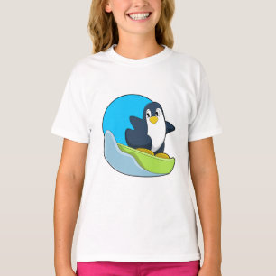 Camiseta El pingüino como snowboard con Sonowboard.PNG