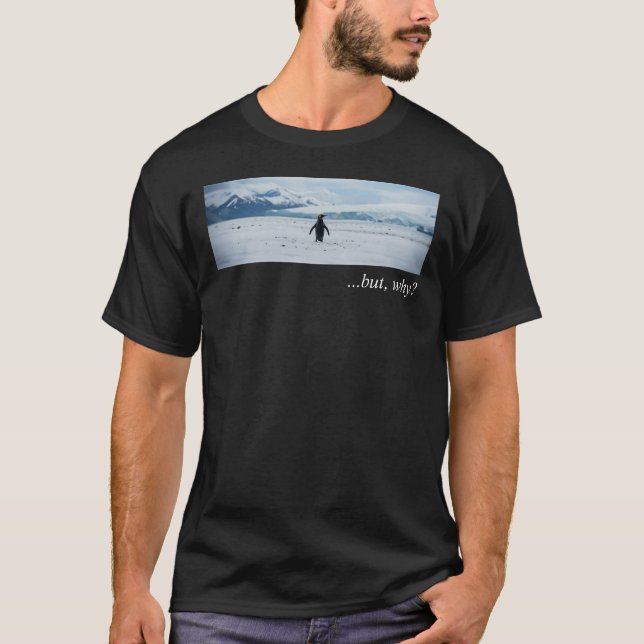 Camiseta El Pingüino en el Centro (Anverso)