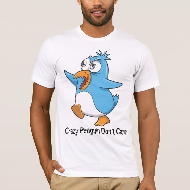Camiseta El pingüino loco "pingüino loco no cuida" la (Anverso)