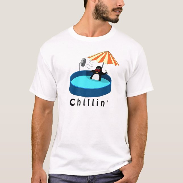 Camiseta El pingüino más fresco (Anverso)