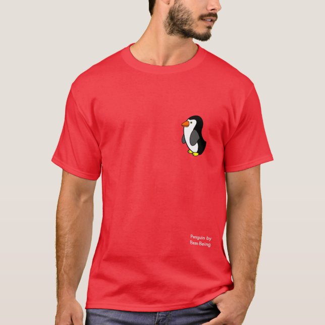 Camiseta El pingüino solitario (Anverso)
