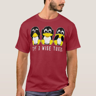 Camiseta El pingüino tues linu para programadores y