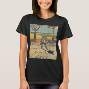 Camiseta El pintor camino al trabajo de Vincent van Gogh