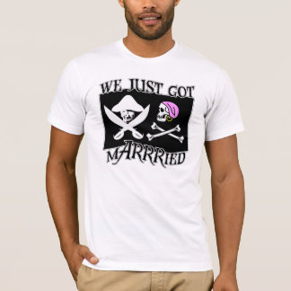 Camiseta El pirata acaba de casarse
