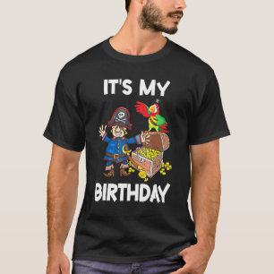 Camiseta El Pirata Bailando Es Mi Cumpleaños Feliz Para Mí