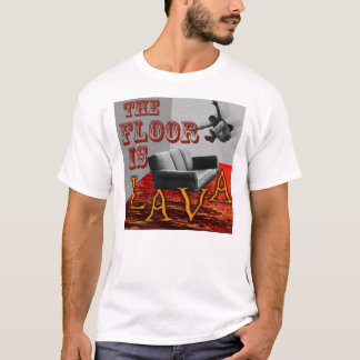 Camiseta ¡El piso es LAVA!