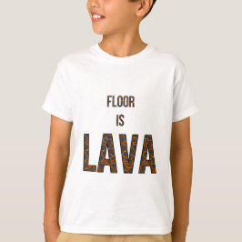 Camiseta El piso es lava - Juego favorito