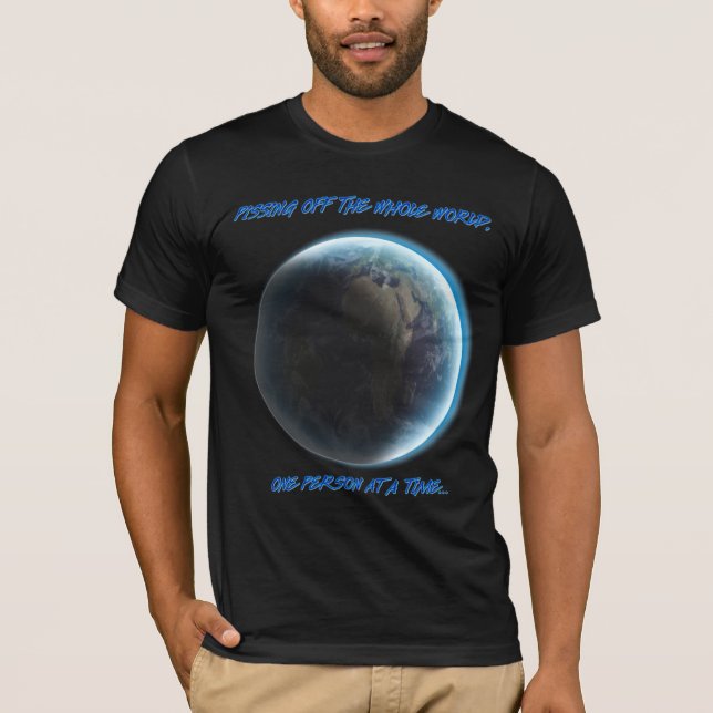 Camiseta El Pissing del mundo entero (Anverso)