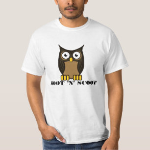 CAMISETA EL PITIDO "N" DEL CEÑO DEL BÚHO SCOOT