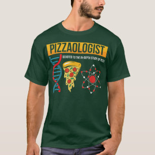 Camiseta El Pizzaólogo Hizo El Estudio A Fondo De La Pizza 
