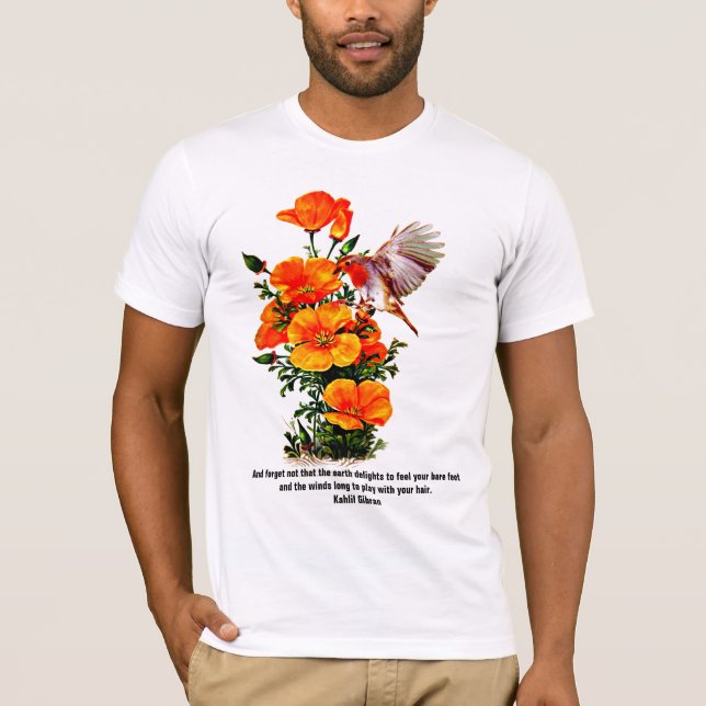 Camiseta El placer de la naturaleza (Anverso)