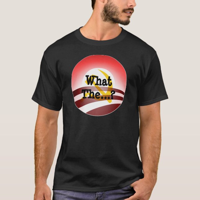 Camiseta ¿El plan totalitario progresivo de Obama? (Anverso)