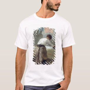 Camiseta El planchar de la mujer
