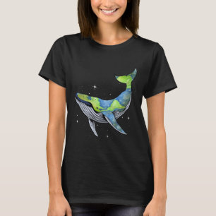 Camiseta El planeta del mar de la Tierra: La ballena de las