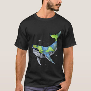 Camiseta El planeta del mar de la Tierra: La ballena de las