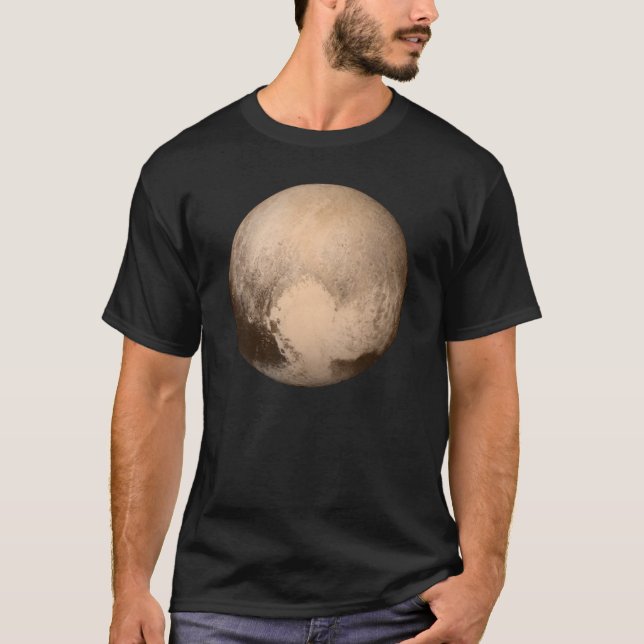 Camiseta El planeta Plutón (Anverso)