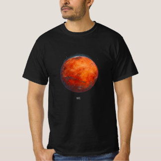 Camiseta El planeta rojo: acuarela de Marte