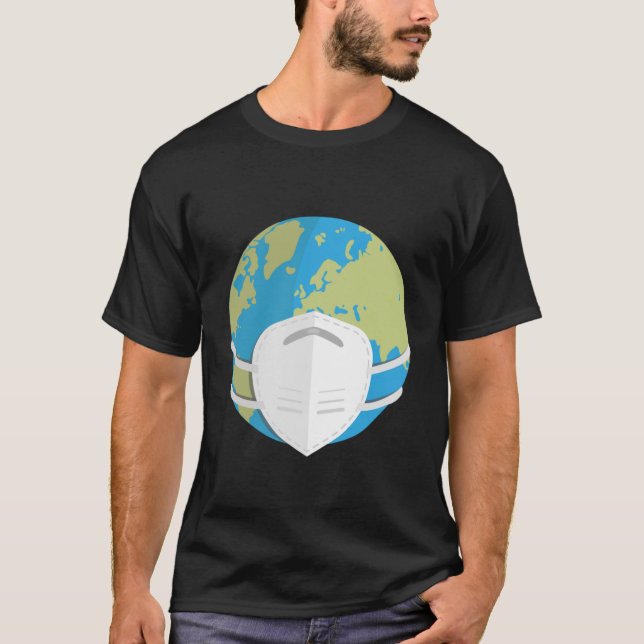 Camiseta El planeta Tierra mundial lleva una estancia en cu (Anverso)