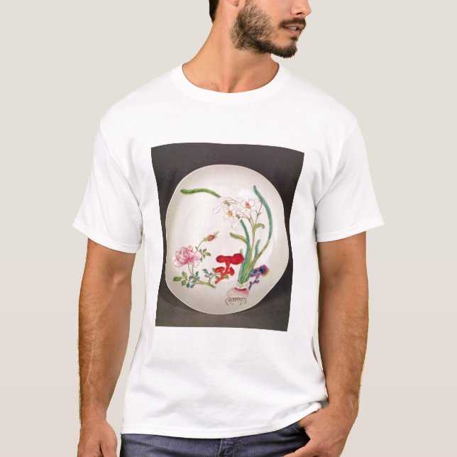 Camiseta El plato de porcelana, famille subió la (Anverso)