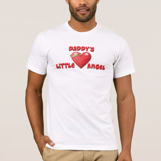 Camiseta El poco ángel del papá (Anverso)
