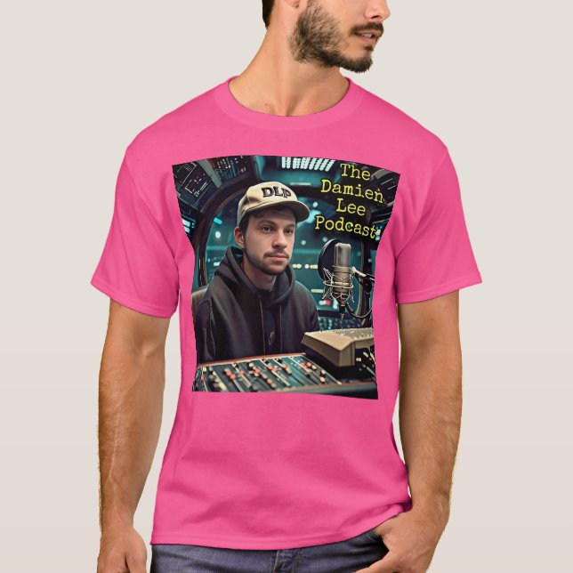 Camiseta El podcast de Damien Lee (Anverso)