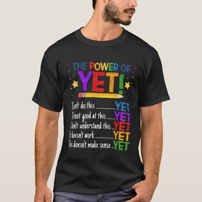 Camiseta El poder de amabilidad de los docentes de la menta (Anverso)