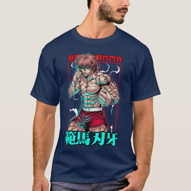 Camiseta El poder de Baki Hanma en Baki girl (Anverso)