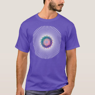 Camiseta El poder de las flores de la vida / Blume des Lebe