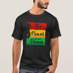 Camiseta El poder de un sueño de la historia negra en el me