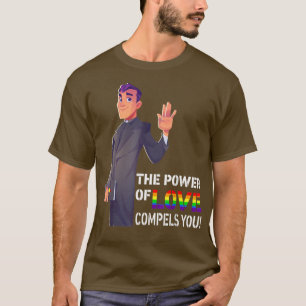 Camiseta El Poder Del Amor Te Obliga A Los Orgullos Del Org