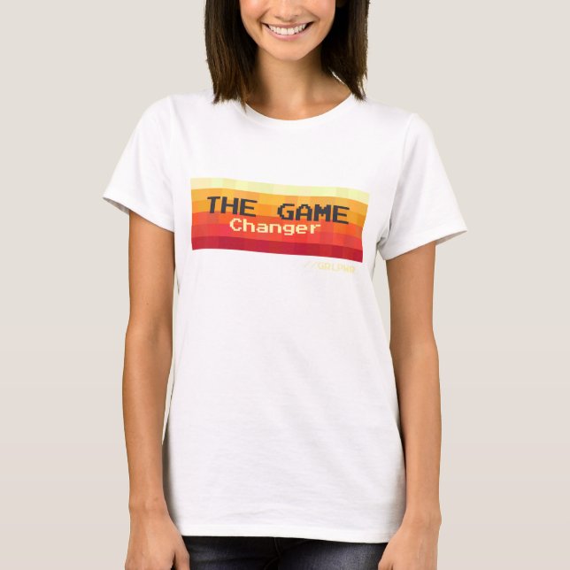 Camiseta El poder del Chica del cambio de juego (Anverso)
