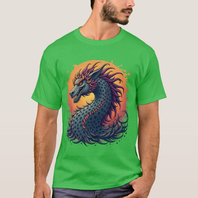 Camiseta El poder del dragón (Anverso)