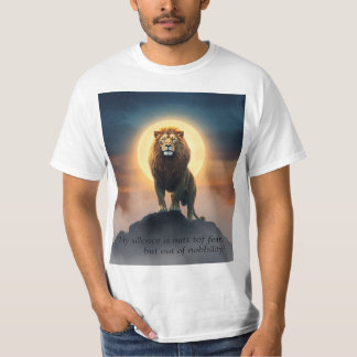 Camiseta El poder del silencio - La fuerza con la serenidad
