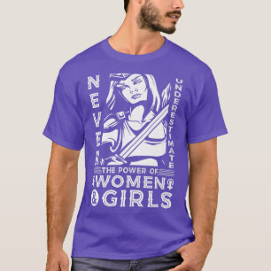 Camiseta El Poder Feminista De Las Mujeres Fuertes Cita Fem